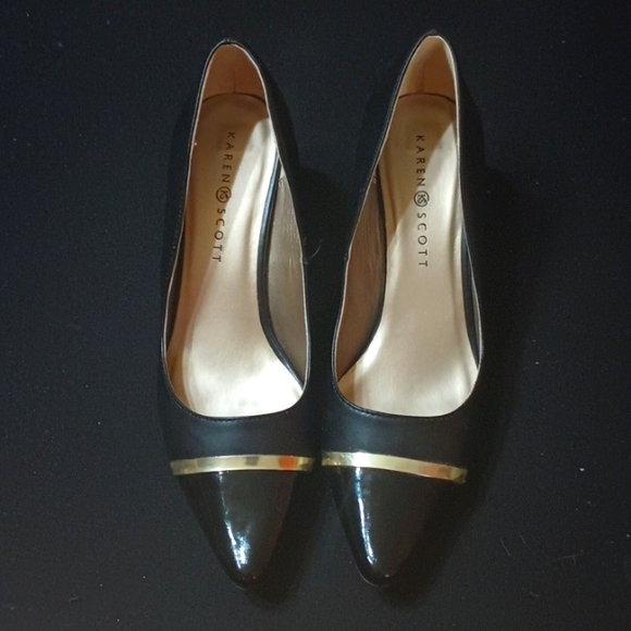 Karen Scott Shoes Karen Scott Blk Low Heel Poshmark
